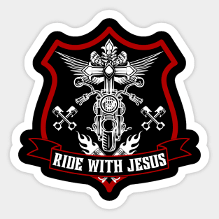 Christian Biker Sticker